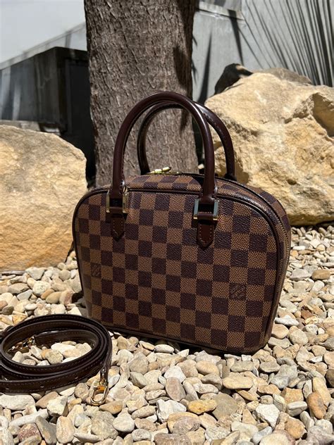 louis vuitton sarria handbag damier mini